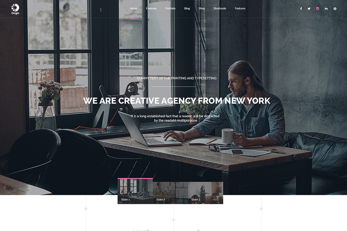 Orgin - Minimal and Creative PSD, a Templates & Theme by Knighthemes (Photo 2 of 7)