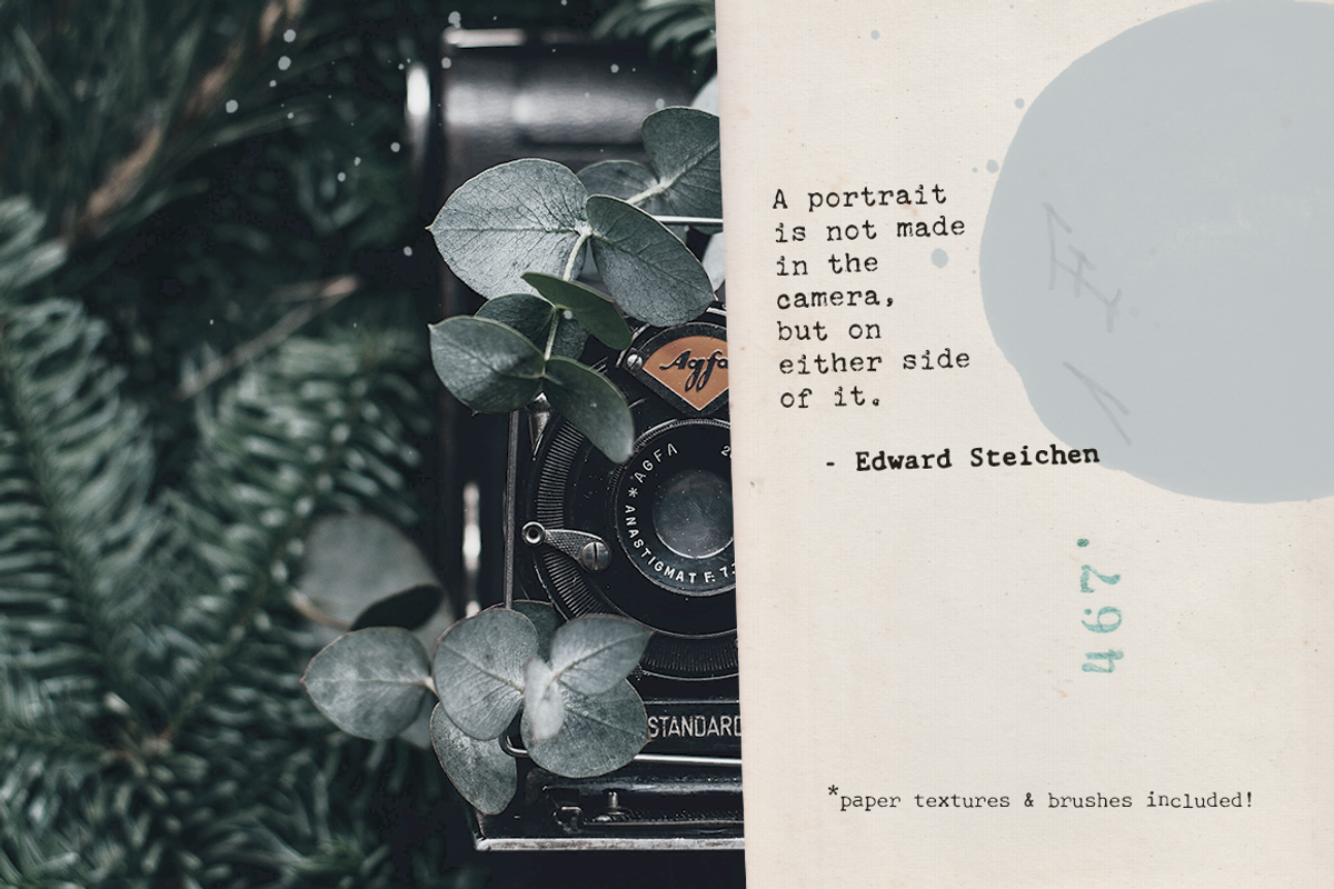 Thesis Typewriter Font and Extras, a Serif Font by Ana's Fonts (Photo 5 of 12)