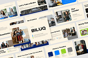 Biluq : Creative Biz Google Slides, a Presentation Template by Punkl Camp (Thumbnail 1 of 16)