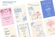 Summer Wedding Collection, a Decorative Illustration by Marish (Thumbnail 3 of 11)