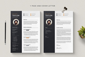 CV Resume Template MS Word