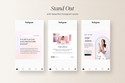 Canva Teeth Whitening templates, a Social Media Template by LiliesandBerries (Thumbnail 16 of 22)