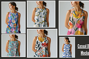 Casual Linen Dress mockup, an Apparel Mockup by Nora Gad (Thumbnail 1 of 15)