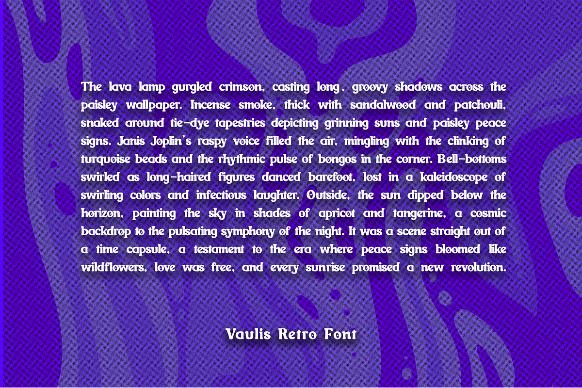 CF Vaulis - Retro Serif, a Serif Font by Indotype Foundry (Photo 7 of 10)