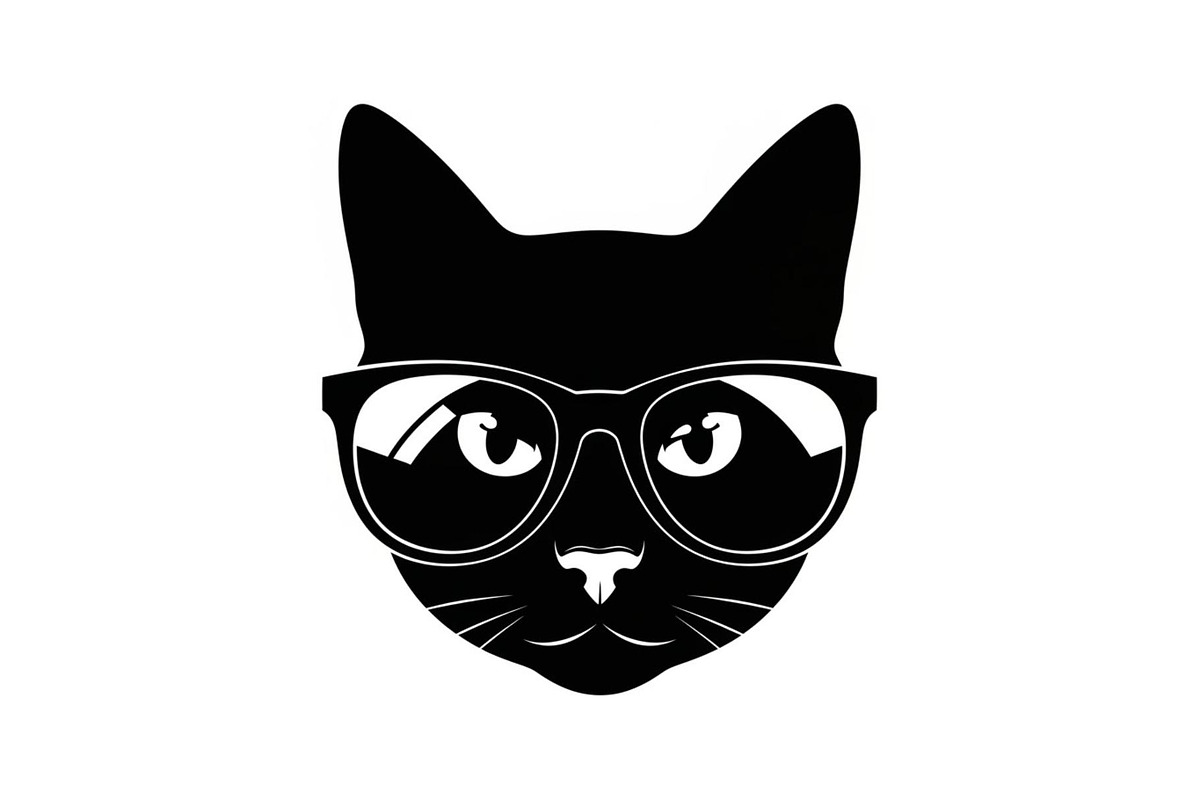 Cool Cat Silhouette Vector Bundle, an Illustration by Designs_River (Photo 22 of 51)