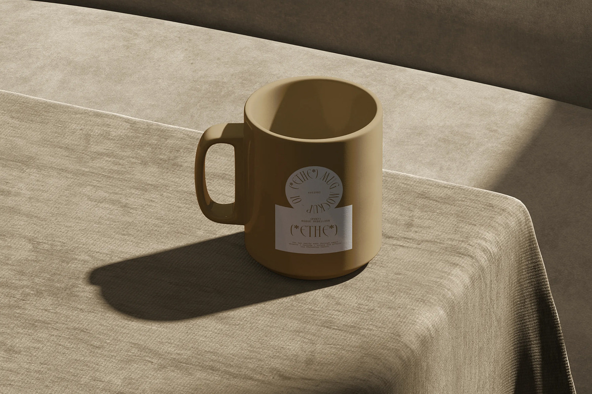 ETHE - Mug mockups set v2, a Cups & Container Mockup by Creatoom (Photo 4 of 15)