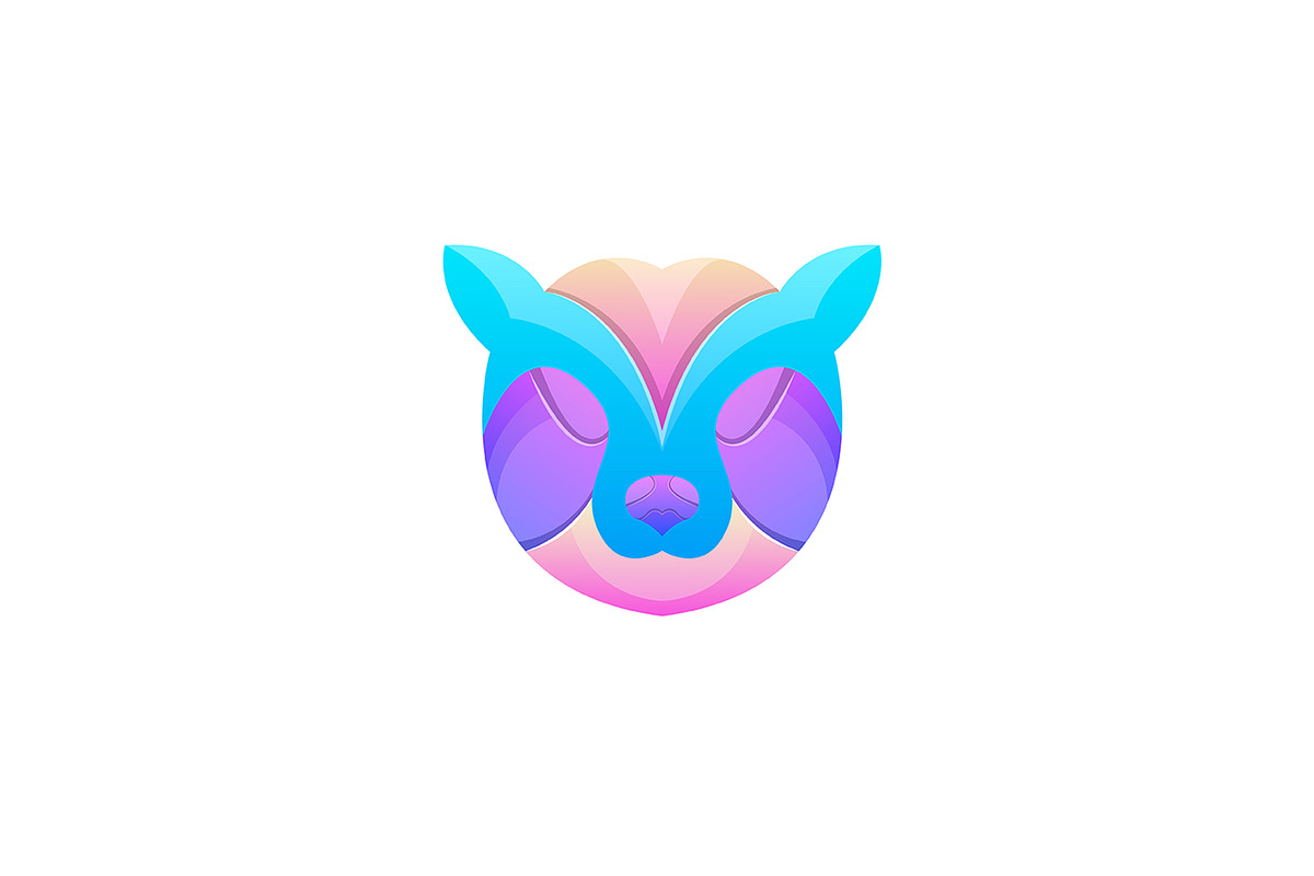 Vector logo bear colorful, a Branding & Logo Template by Syaeful Anas (Photo 6 of 6)