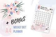 2018 YEAR WALL PLANNER + bonus!, a Stationery Template by Kseniia Kuznetsova (Thumbnail 4 of 4)