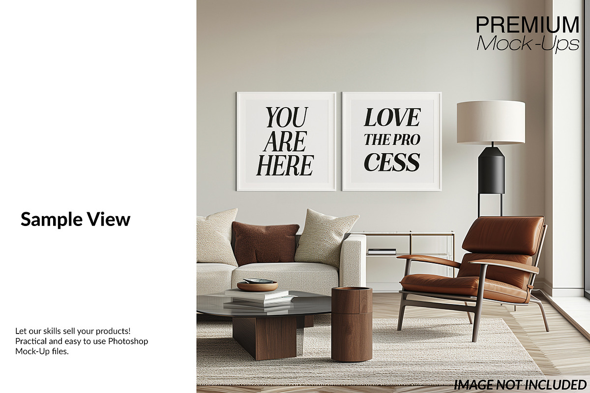 Bundle 44 Frames & Wallpaper Mockups, a Household Mockup by mock-ups (Photo 23 of 34)