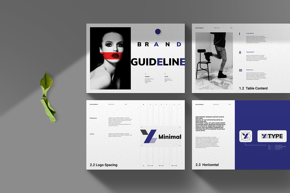 Brand Guidelines, a Brochure Template by metastudio38 (Photo 3 of 9)