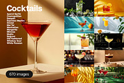 670 Cocktails, a Food & Drink Photo by Handmadefont (Thumbnail 1 of 29)