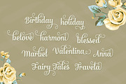 Bulgary (25% Off), a Script Font by artimasa (Thumbnail 3 of 5)
