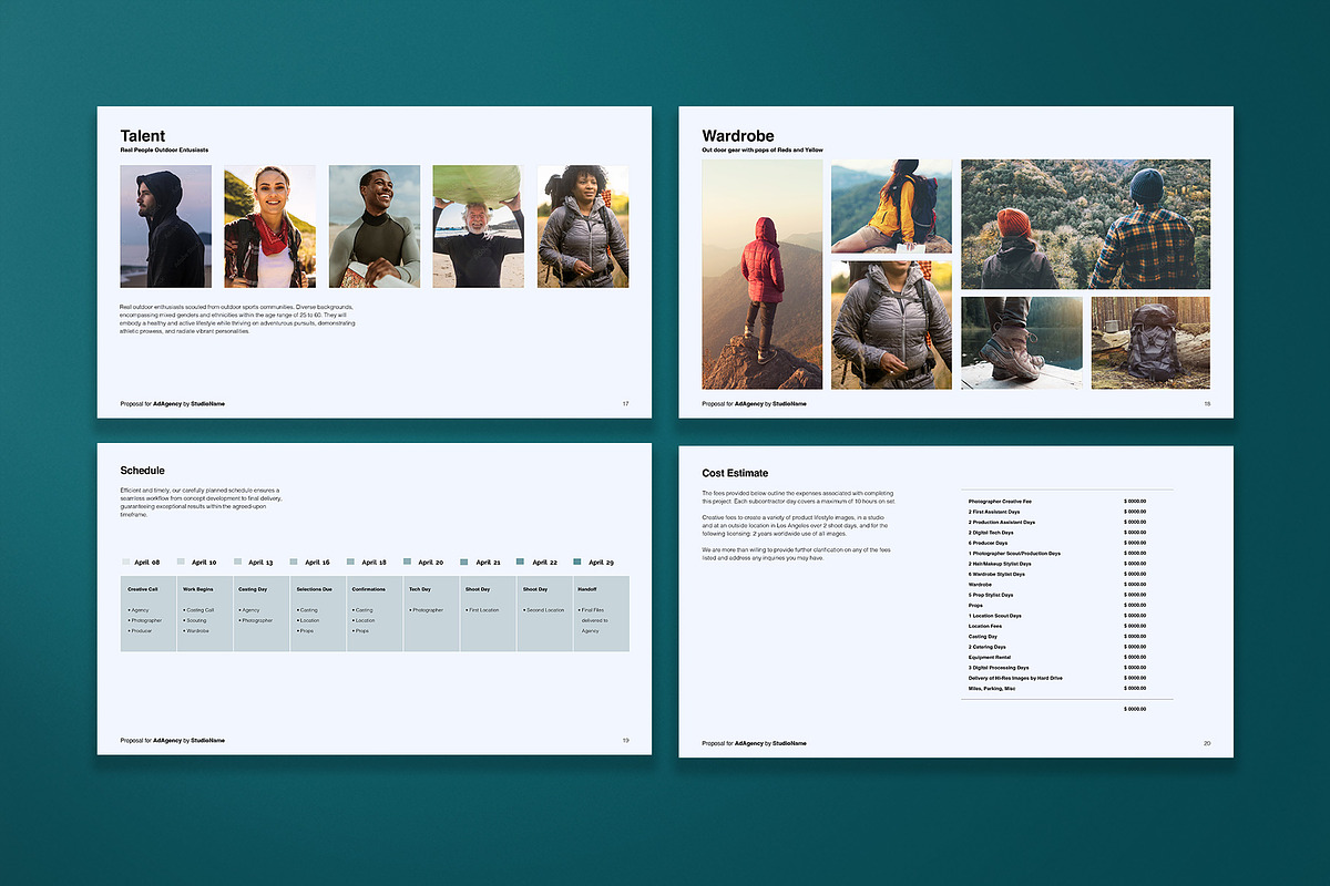 Chroma 2.0 Creative Pitch Template, a Templates & Theme by Good Creative Studio (Photo 6 of 7)