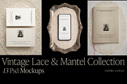 Vintage Lace & Mantel Mockups, a Mockup by Atelier Contour (Thumbnail 1 of 9)