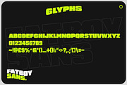 Fatboy Sans - Bold Display Font, a Sans Serif Font by Layerform Design Co. (Thumbnail 6 of 6)