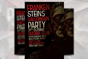 Halloween Party - Flyer Template, a Flyer Template by Flyermarket