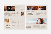 Autumn Lookbook PowerPoint, a Presentation Template by Eklip Studio (Thumbnail 2 of 6)