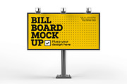 Billboard Mockup Set | Advertising, a Print Template by Deeplab (Thumbnail 3 of 9)