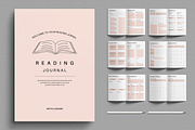 Reading Journal Template, a Stationery Template by MightyDesign (Thumbnail 1 of 6)