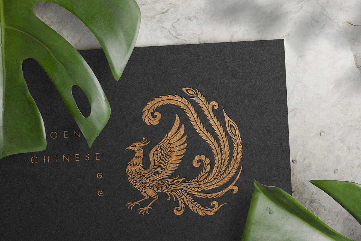 Chinese Phoenix decorative pattern, a Decorative Illustration by DesignFolioHub (Photo 2 of 6)