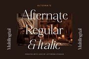 Magnetic Azuhster Minimalist Serif, a Serif Font by Letterena Studios (Thumbnail 12 of 15)