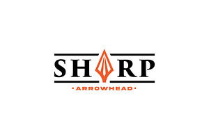 Sharp Arrowhead Logo Design, a Branding & Logo Template by funpixel