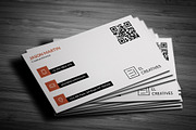 Clean Corporate Business Card, a Business Card Template by bouncy (Thumbnail 1 of 4)