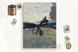 Claude Monet Printable Vellum