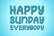 Sunday Story Font, a Handwritten Font by QR Design Studio (Thumbnail 3 of 6)