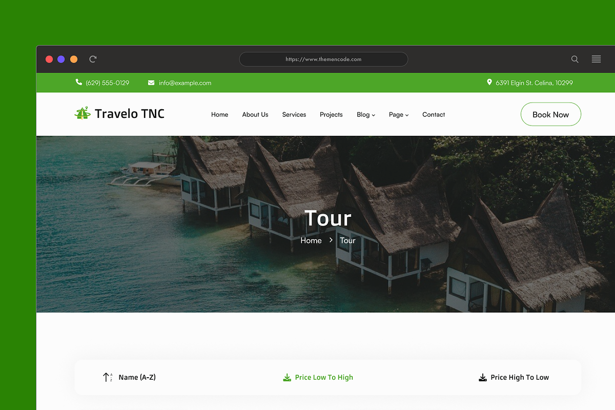 Travelo TNC - Travel HTML Template, a HTML Template by TNCFlow (Photo 4 of 5)