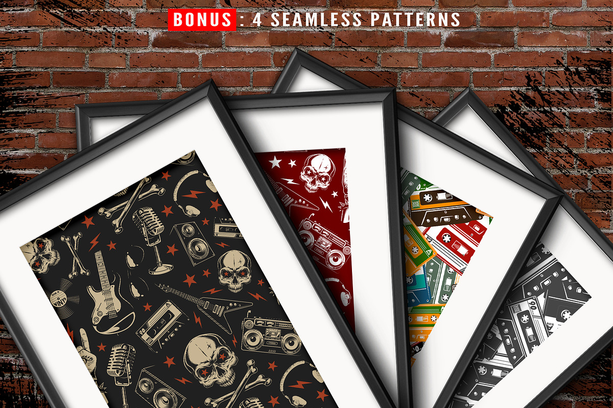 Rock and Roll bundle, a Poster Template by DGIM studio (Photo 5 of 8)