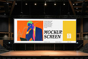 Conference Event Stage Screen Mockup, an Advertising Mockup by smishura (Thumbnail 5 of 10)