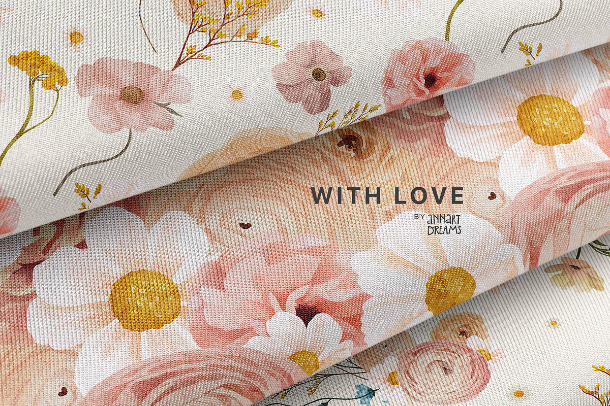 Bohemian Flower Collection, an Illustration by annartdreams (Photo 11 of 11)