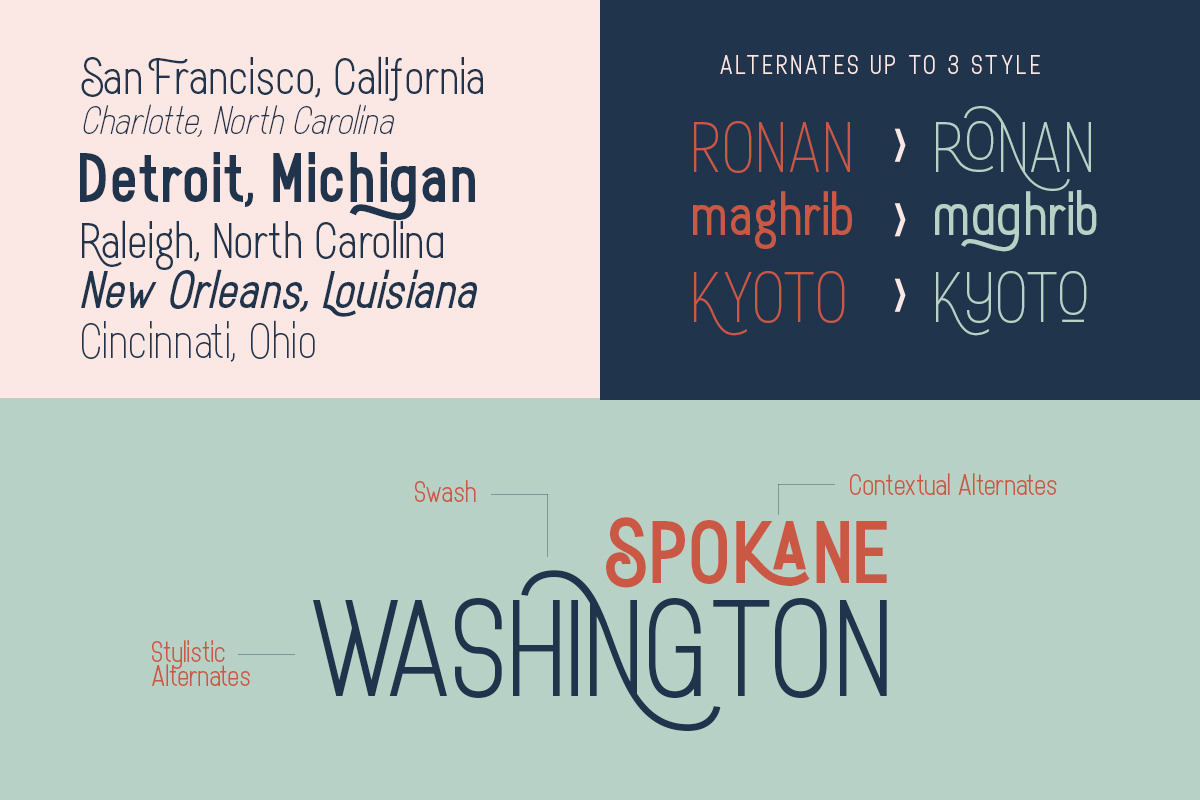 Rotrude Sans (16 FONTS) - 40% OFF preview 3