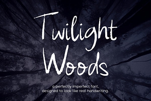 Twilight Woods Handwritten Font