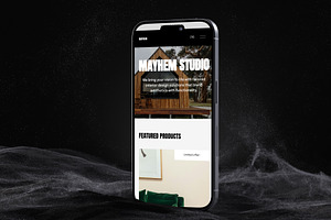 Squarespace Template - Mayhem Studio