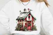 Whimsical Christmas Clipart, an Illustration by OK Design (Thumbnail 5 of 6)