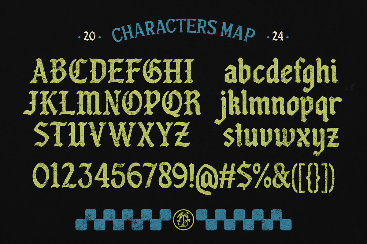 Hold Money Blackletter Typeface, a Blackletter Font by alit design (Photo 7 of 15)