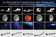 Christmas Sky photo overlays, a Layer Style Add-On by BrownLeopard (Thumbnail 4 of 5)