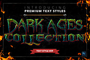 Dark Ages #2 - Text Styles, a Layer Style Add-On by Jonas Stensgaard (Thumbnail 10 of 28)