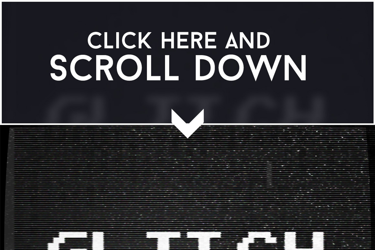 Glitch Text Effects, a Layer Style Add-On by Krukowski Graphics (Photo 2 of 3)