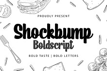 Shockbump - Bold Script Font