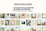Green Coastal Scrapbook Instagram, a Social Media Template by Anna Design Studio (Thumbnail 3 of 11)