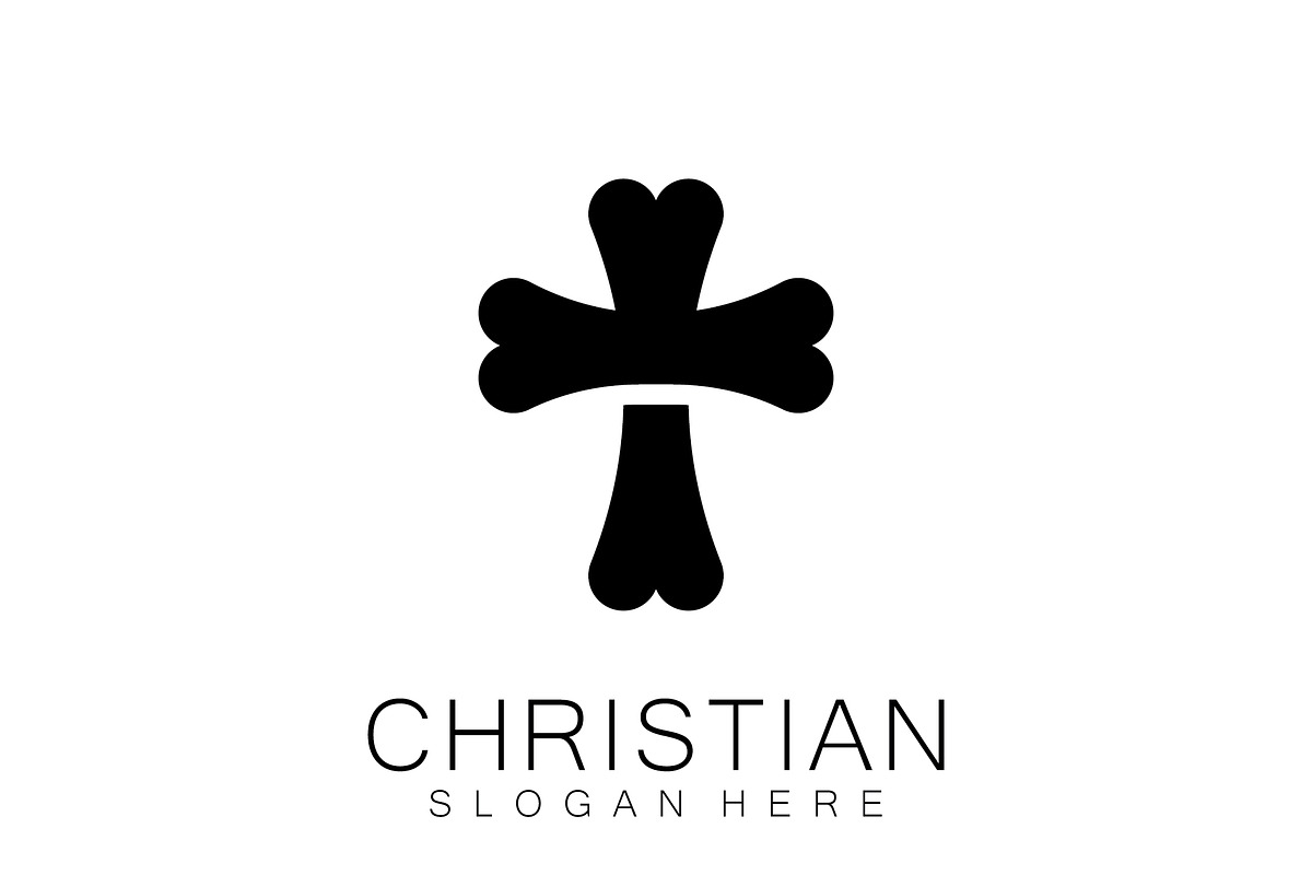 Christian Church logo creative Cross, a Graphic by T.Vooka (Photo 1 of 3)