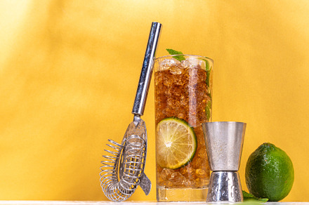 Cuba libre or long island summer cocktail, a Food & Drink Photo by Rimma