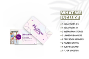 Dance Studio Social Media Bundle, a Social Media Template by Branding by Kellsey (Thumbnail 3 of 6)