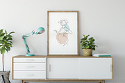 Maternity 20+ Line Art Illustrations, a Decorative Illustration by le-genda (Thumbnail 7 of 11)
