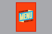 Business Lunch Menu vector designs., a Food Illustration by PoPaShop (Thumbnail 9 of 10)