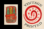 Vintage Paper Print Effect, a Layer Style Add-On by Design Squad (Thumbnail 4 of 6)