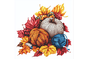 Prompt Knitting Clipart, a Decorative Illustration by Creative design (Thumbnail 3 of 7)